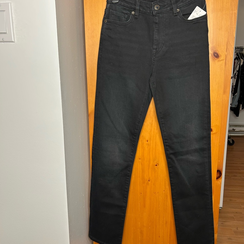 Buffalo David Bitton Black Straight Leg Jeans Classic Style❤️Hight rise❤️25 - Picture 3 of 10